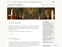 Tablet Screenshot of eadestownparish.com